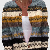 Благовеста - Плетен Жилетка с Узор