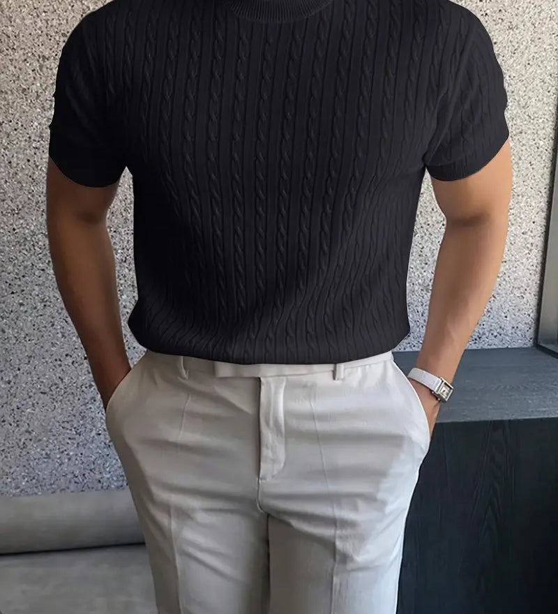 Мария - Елегантен пуловер от трико