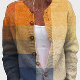 Гергана - Плетен Жилетка с Геометричен Узор