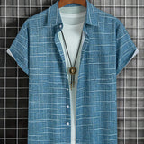 Десислава - Елегантна риза с райе и каре