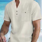 Надежда - Елегантна риза с къс ръкав