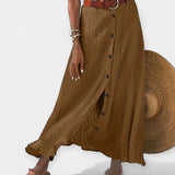 Мария - Полупрозрачна Миди Поличка с Разцепка