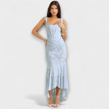 Десислава - дълга рокля с елегантен и изискан корсет