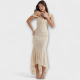 Десислава - дълга рокля с елегантен и изискан корсет