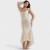 Десислава - дълга рокля с елегантен и изискан корсет