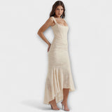 Десислава - дълга рокля с елегантен и изискан корсет