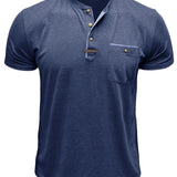 Теодора - Стилна тениска с кръгло деколте и джоб