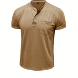 Теодора - Стилна тениска с кръгло деколте и джоб