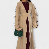 Елена - Кардиган и Рокля в Комбинация с Рейстра Декорация