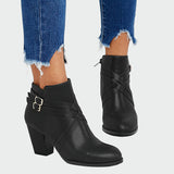 Виктория - Ортопедични кожени ботуши