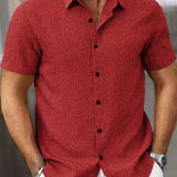 Мария - Лека риза с къс ръкав от лен