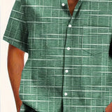 Десислава - Елегантна риза с райе и каре