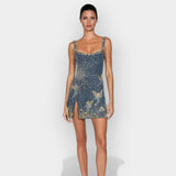 Милица - Малка елегантна рокля с интензивен стил