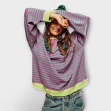 Елена - Рейстракционен Оверсайз Пуловер