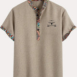 Яна - Елегантна риза с къси ръкави