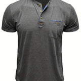 Теодора - Стилна тениска с кръгло деколте и джоб