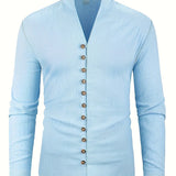 Полина - Лека памучна риза с дълги ръце