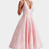 Десислава - Рокля с Отворен Гръб и Корсетен Дизайн