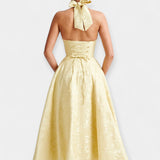 Десислава - Рокля с Отворен Гръб и Корсетен Дизайн