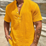 Десислава - Елегантна лятна риза с висока яка