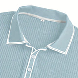 Даниела - Елегантно поло с къси ръкави