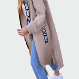 Татяна - Дълго палто с качулка