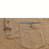 Теодора - Стилна тениска с кръгло деколте и джоб