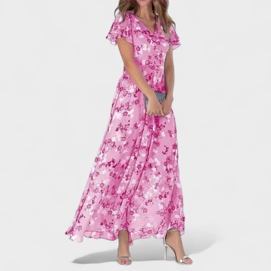 Десислава - Луксозна дълга рокля с елегантен крой