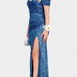 Кристина - Русалка без презрамки с пайети