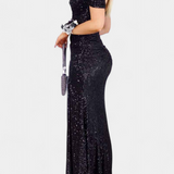 Кристина - Русалка без презрамки с пайети