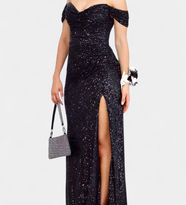 Кристина - Русалка без презрамки с пайети