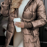 Йоана - Дълго, топло яке с голяма качулка