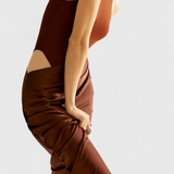 Полина - Рокля с Тънък Топ Стил и Издължена Силует