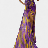 Надежда - Макси Асиметрична Рокля с Вибрантен Узор
