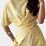 Десислава - Топ с Прекръстени Презрамки и Лека Пола