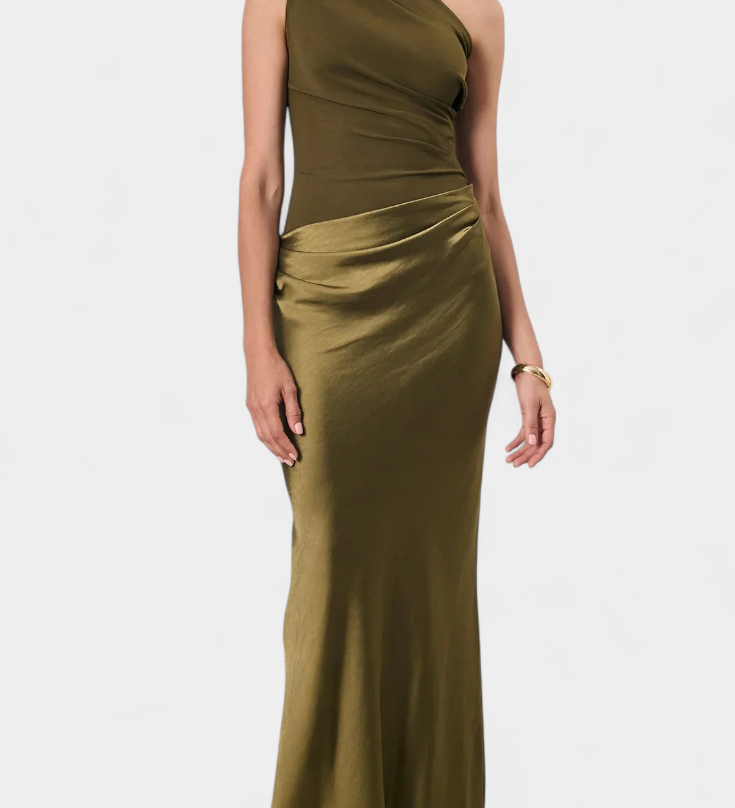 Десислава - Дълга Рокля за Партито с Асиметричен Изрез