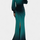 Весела - Рокля Омбре с Отворени Рамена