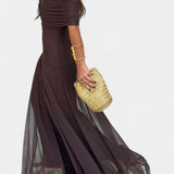 Десислава - Макси рокля с едно рамо