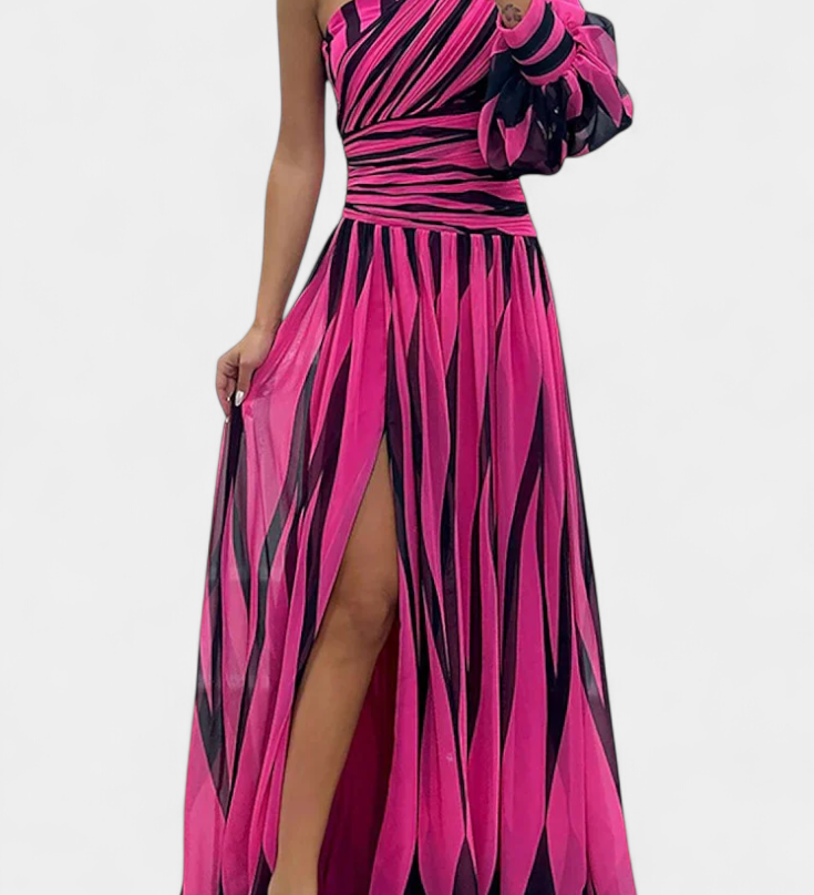 Надежда - Елегантна Макси Рокля с Едно Рамо