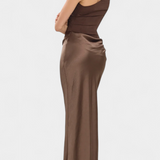 Десислава - Дълга Рокля за Партито с Асиметричен Изрез