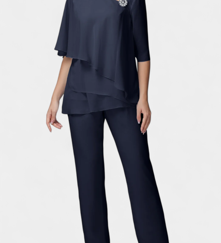 Екатерина - Две Части с Женствена Силуета без Усещане за Напрежение