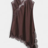 Гергана - Мини Рокля с Презрамки и Дантела