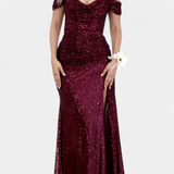 Кристина - Русалка без презрамки с пайети