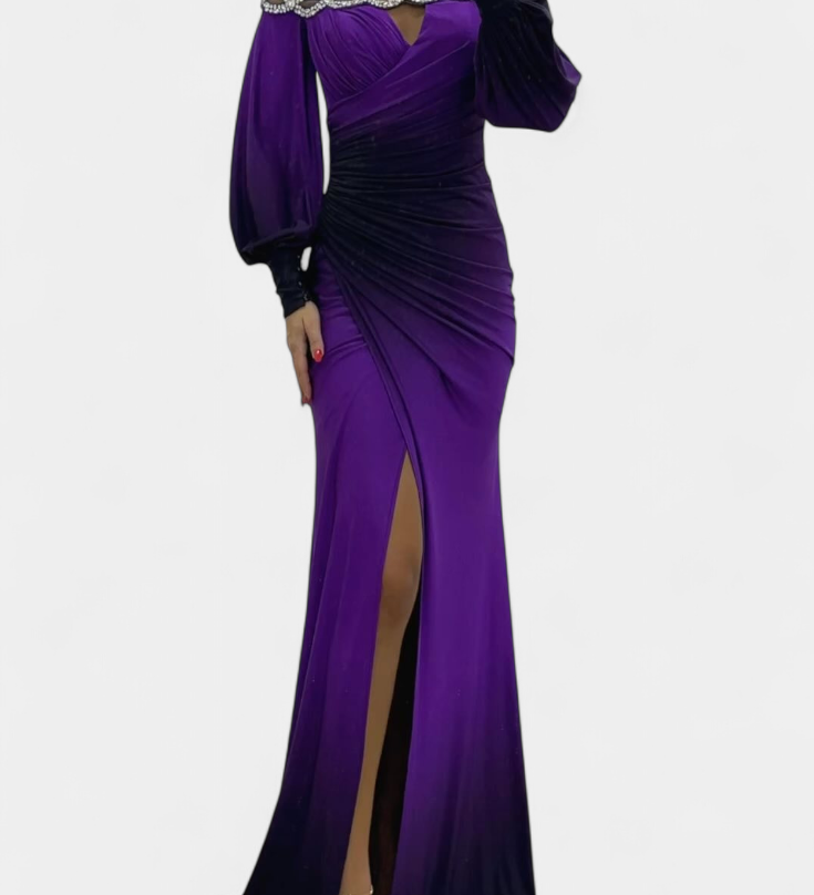 Весела - Рокля Омбре с Отворени Рамена