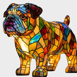 Магдалена - Светеща лампа с Булдог