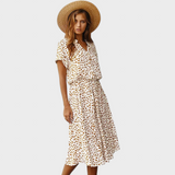 Десислава - Елегантна Летна Рокля Многоцветна