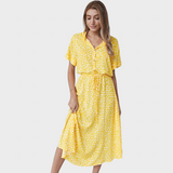 Десислава - Елегантна Летна Рокля Многоцветна