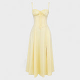 Гергана - Корсетна Миди Рокля