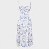 Гергана - Корсетна Миди Рокля