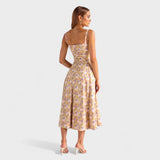 Гергана - Корсетна Миди Рокля